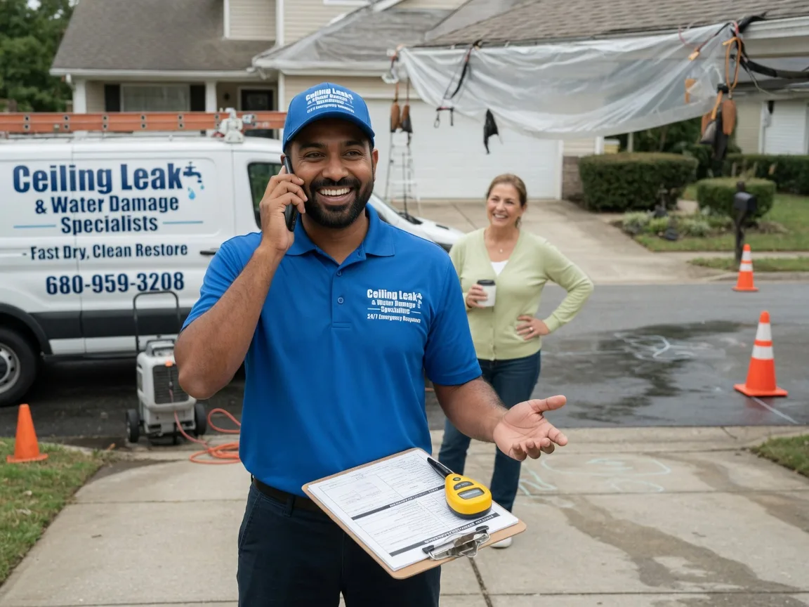 Ceiling Leak Cleanup Wasco, OR FAQs